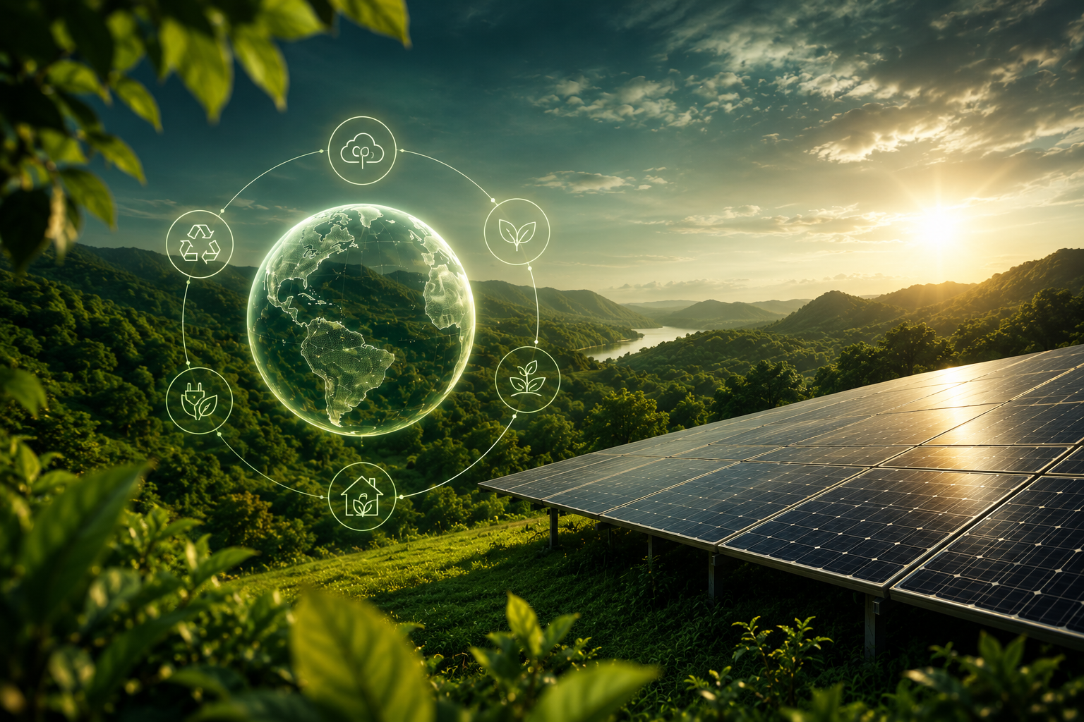 Energia Solar e Meio Ambiente: o impacto real de instalar um sistema fotovoltaico