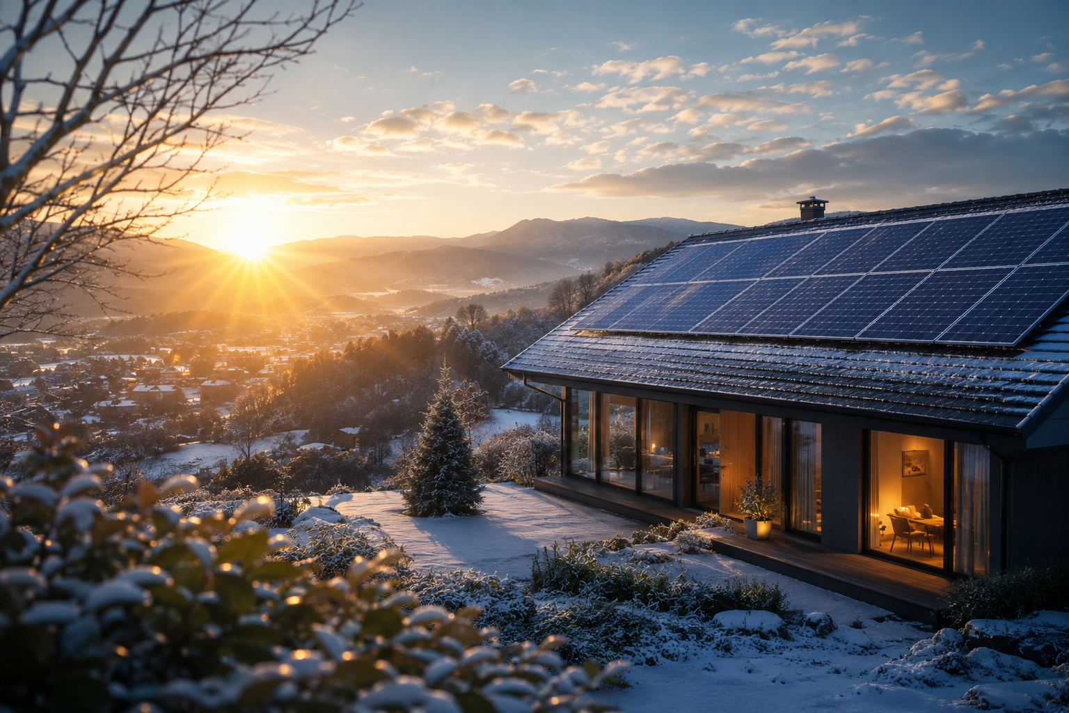 Por que o Inverno é a Melhor Época para Instalar Energia Solar (e não a Pior)